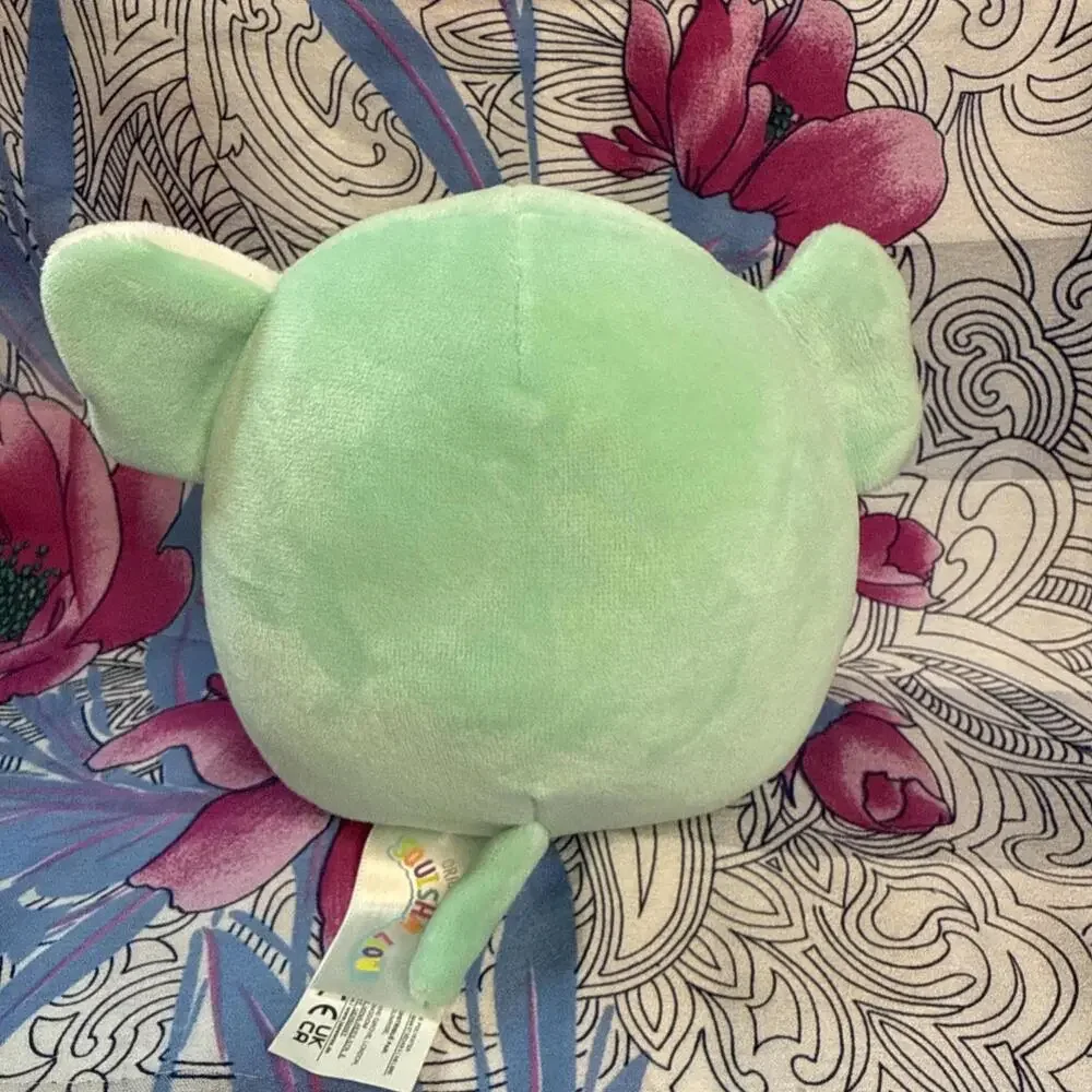 Squishmallows Collection Diego the Aqua‎ Elephant Stuffed Teal Plush 5